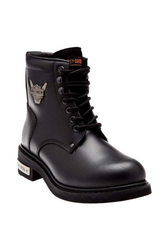 HARLEY DAVIDSON - GIBSON - KADIN CILT DERI BOT - SİYAH