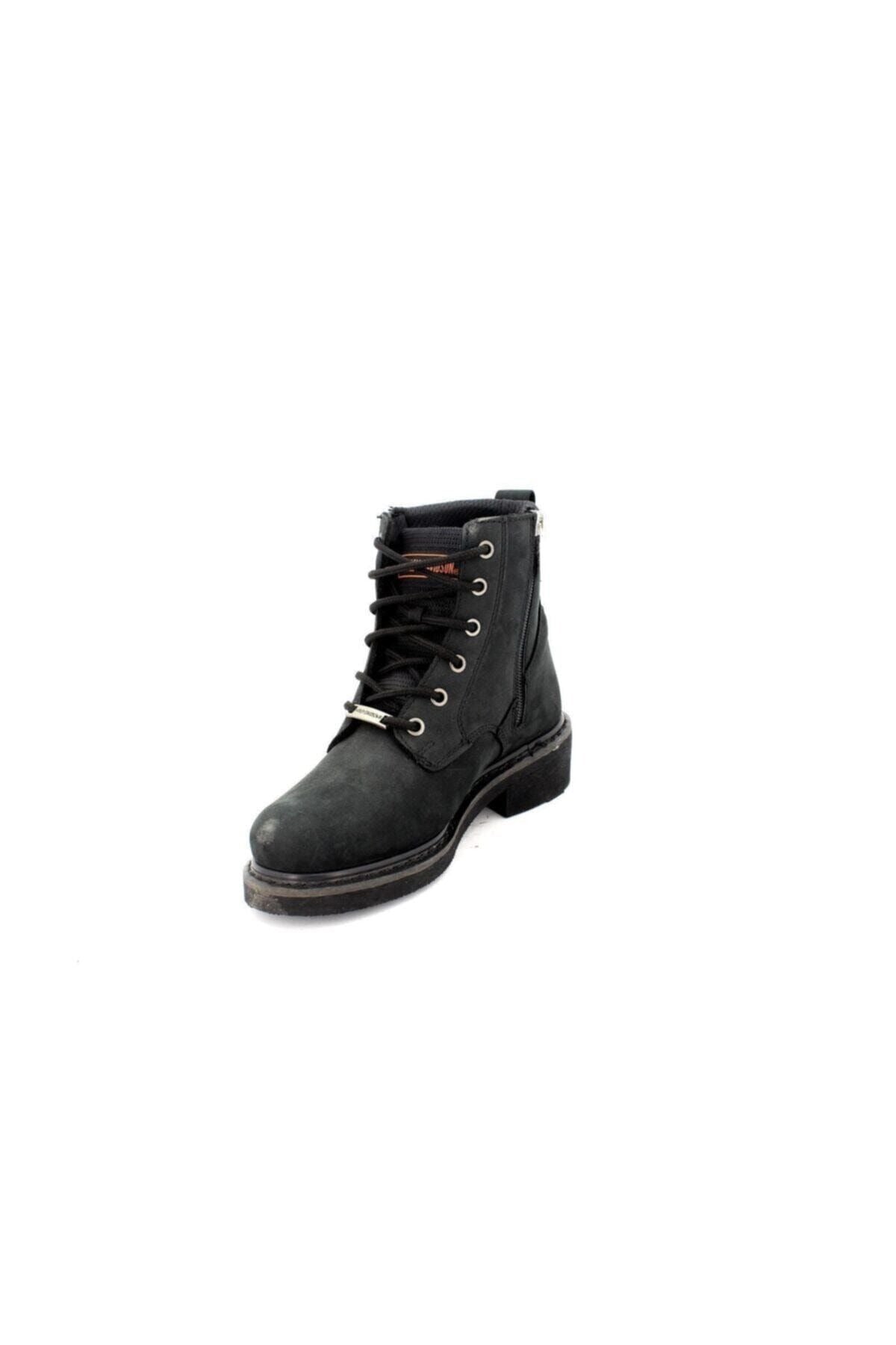 HARLEY DAVIDSON - JIM NUBUK DERI BOT - BLACK