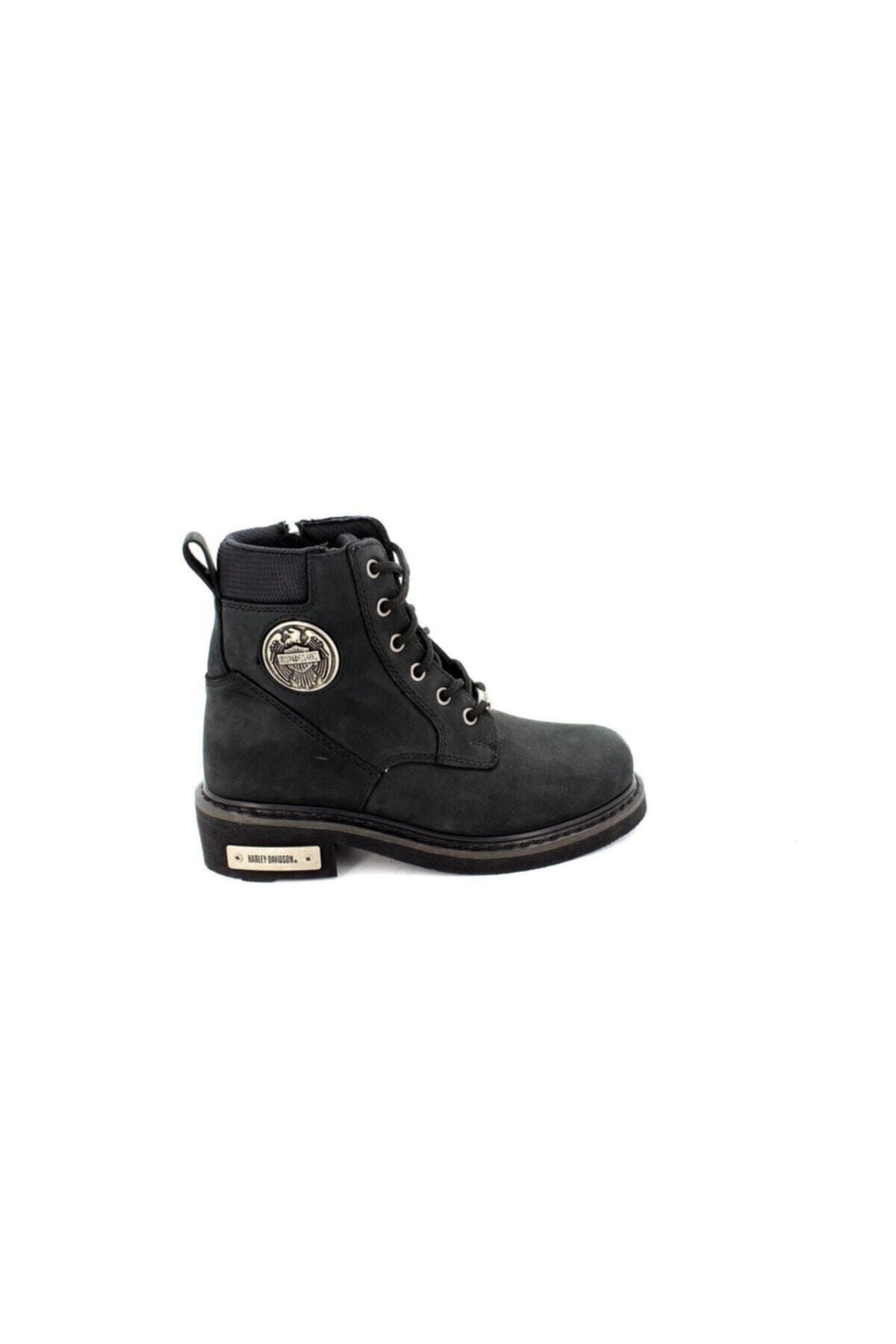 HARLEY DAVIDSON - JIM NUBUK DERI BOT - BLACK