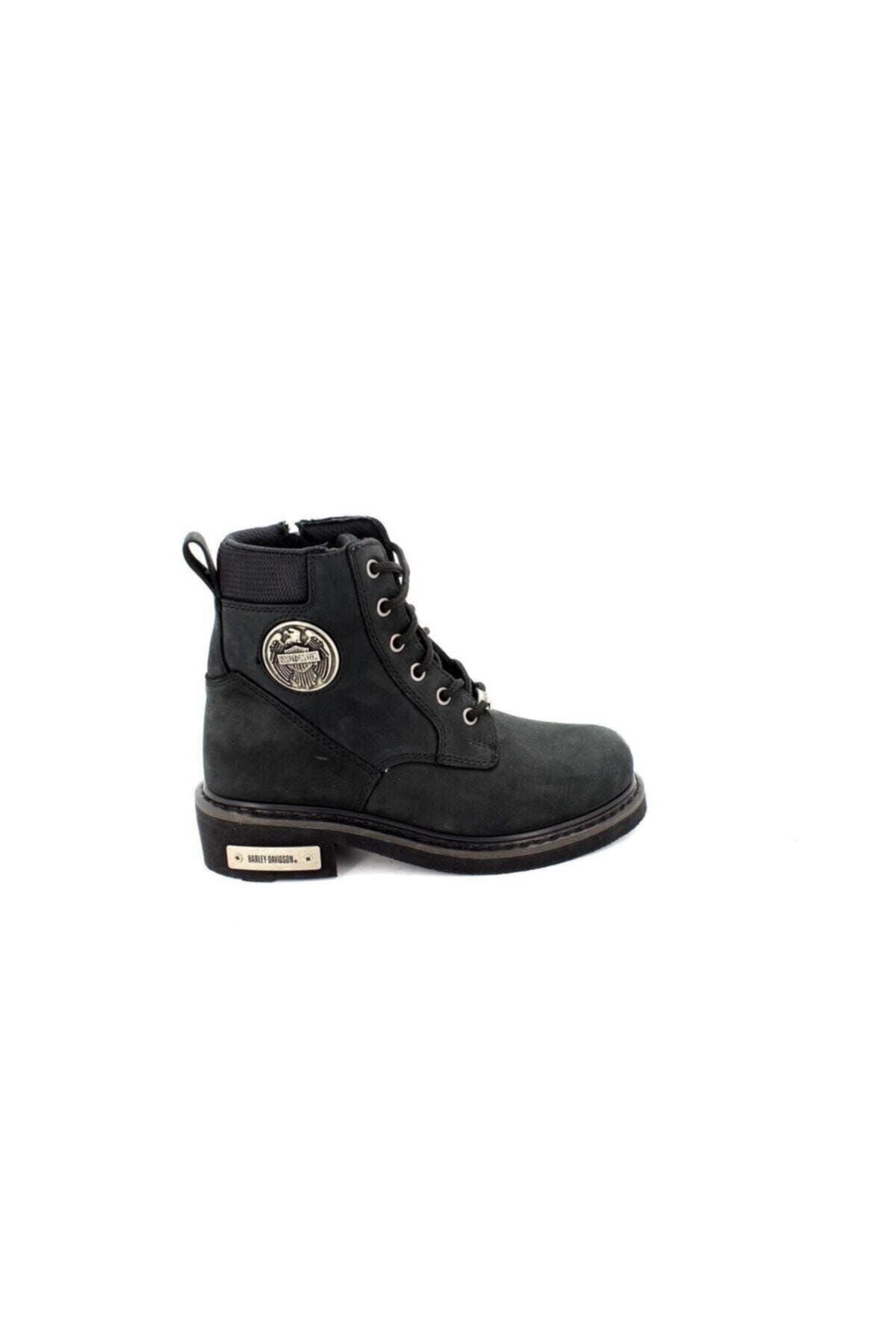 HARLEY DAVIDSON - JIM NUBUK DERI BOT - BLACK