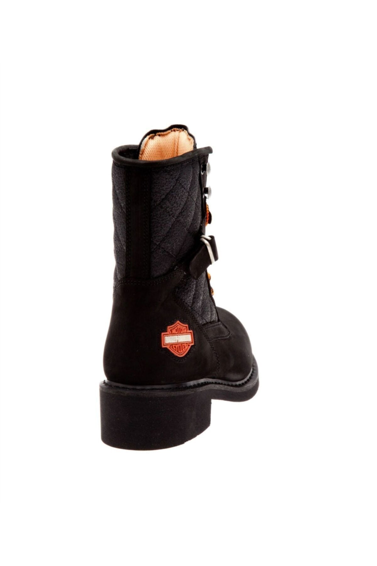 HARLEY DAVIDSON - NEW WORKER BLACK NUBUK KADIN BOT - BLACK - SİYAH