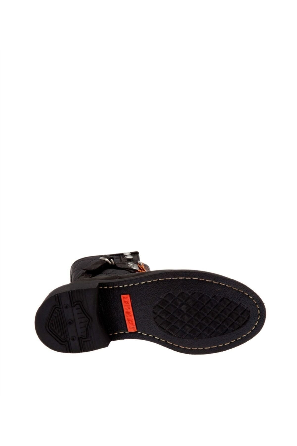 HARLEY DAVIDSON - NEW WORKER BLACK NUBUK KADIN BOT - BLACK - SİYAH