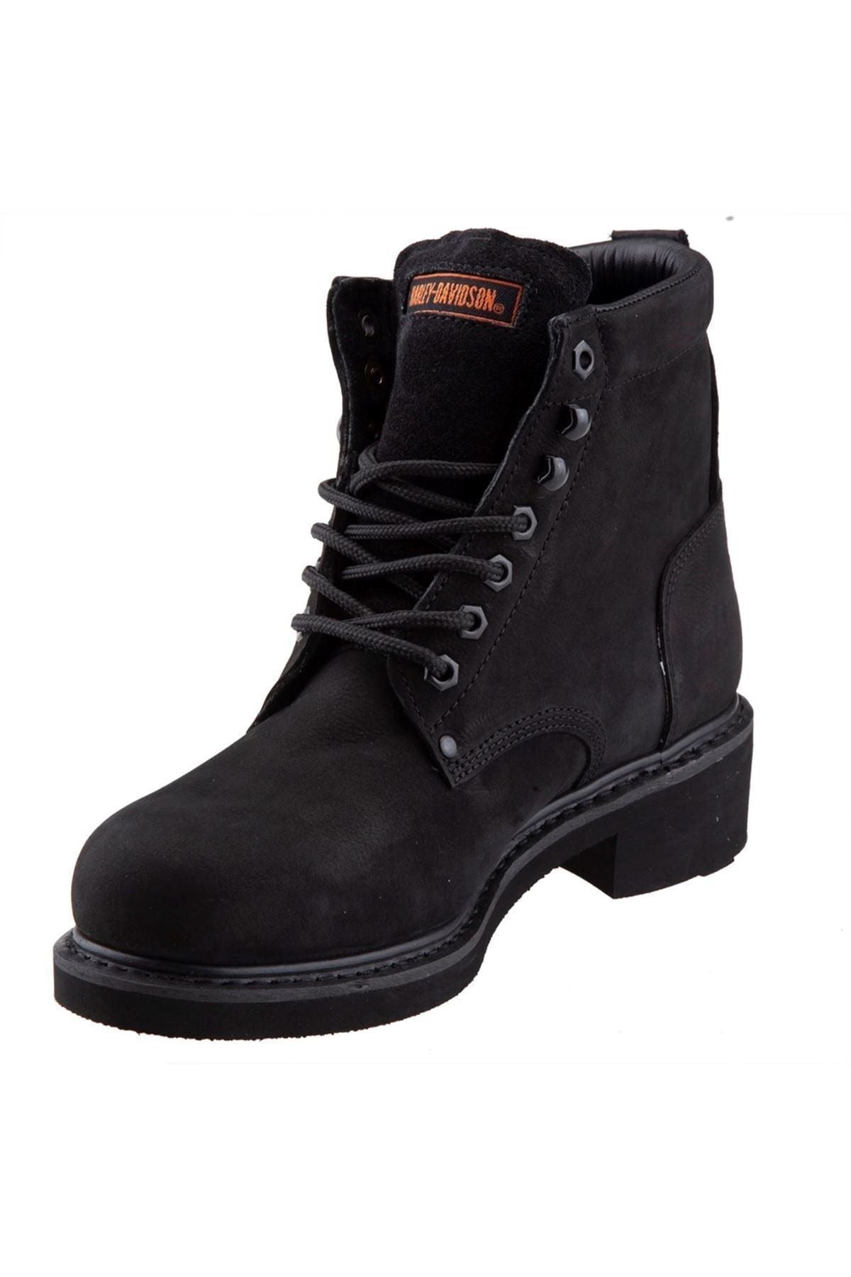 HARLEY DAVIDSON - GIBSON - ERKEK SİYAH BOT - 40 - ST00458 - BLACK-BLACK