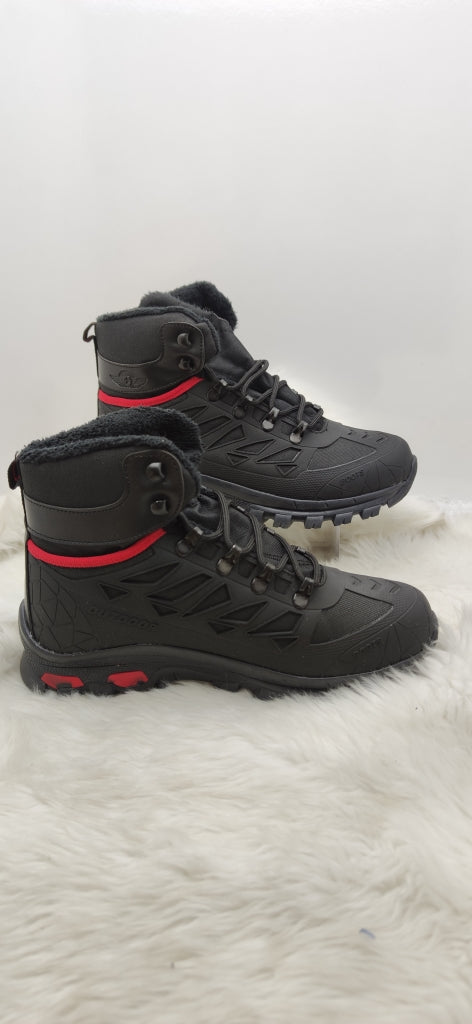 ÇİĞDEM SİYAH- OUTDOOR BOT- SİYAH- - 40 - ST00904-SİYAH - SİYAH-KIRMIZI