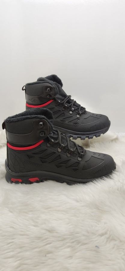 ÇİĞDEM SİYAH- OUTDOOR BOT- SİYAH- - 40 - ST00904-SİYAH - SİYAH-KIRMIZI