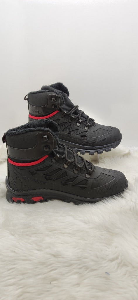 ÇİĞDEM SİYAH- OUTDOOR BOT- SİYAH- - 40 - ST00904-SİYAH - SİYAH-KIRMIZI