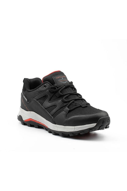 Erkek Sneaker Poss Outdoor Spor Merdane Siyah-kırmızı - SİYAH-KIRMIZI
