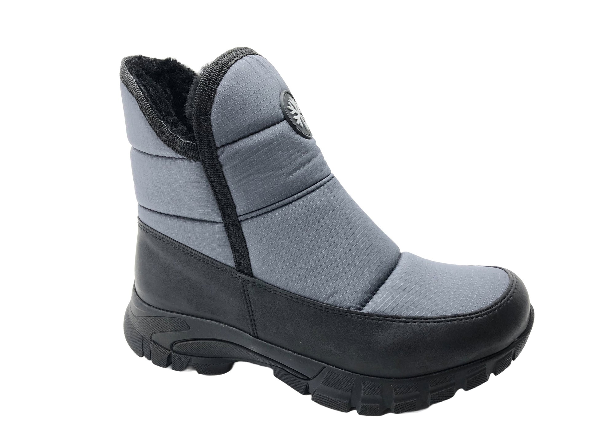 Çiğdem Kar Botu KAR 1F Unisex - GRİ-KISAFERMUARLI-ARMALI