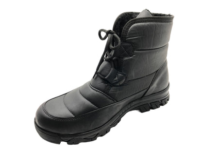 Çiğdem Kar Botu KAR 2D Unisex - SİYAH-KISABAĞLI-ARMALI - SİYAH-KISABAĞLI-ARMALI-ERKEK