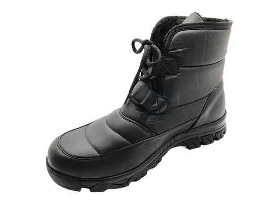 Çiğdem Kar Botu KAR 2D Unisex - SİYAH-KISABAĞLI-ARMALI - SİYAH-KISABAĞLI-ARMALI-ERKEK