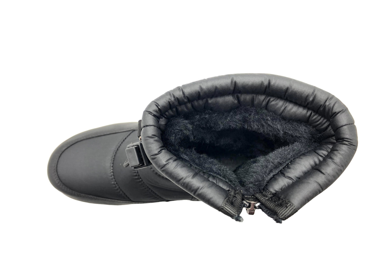 Çiğdem Kar Botu Unisex - KAR 8 - SİYAH-YANDAN-FERMUARLI