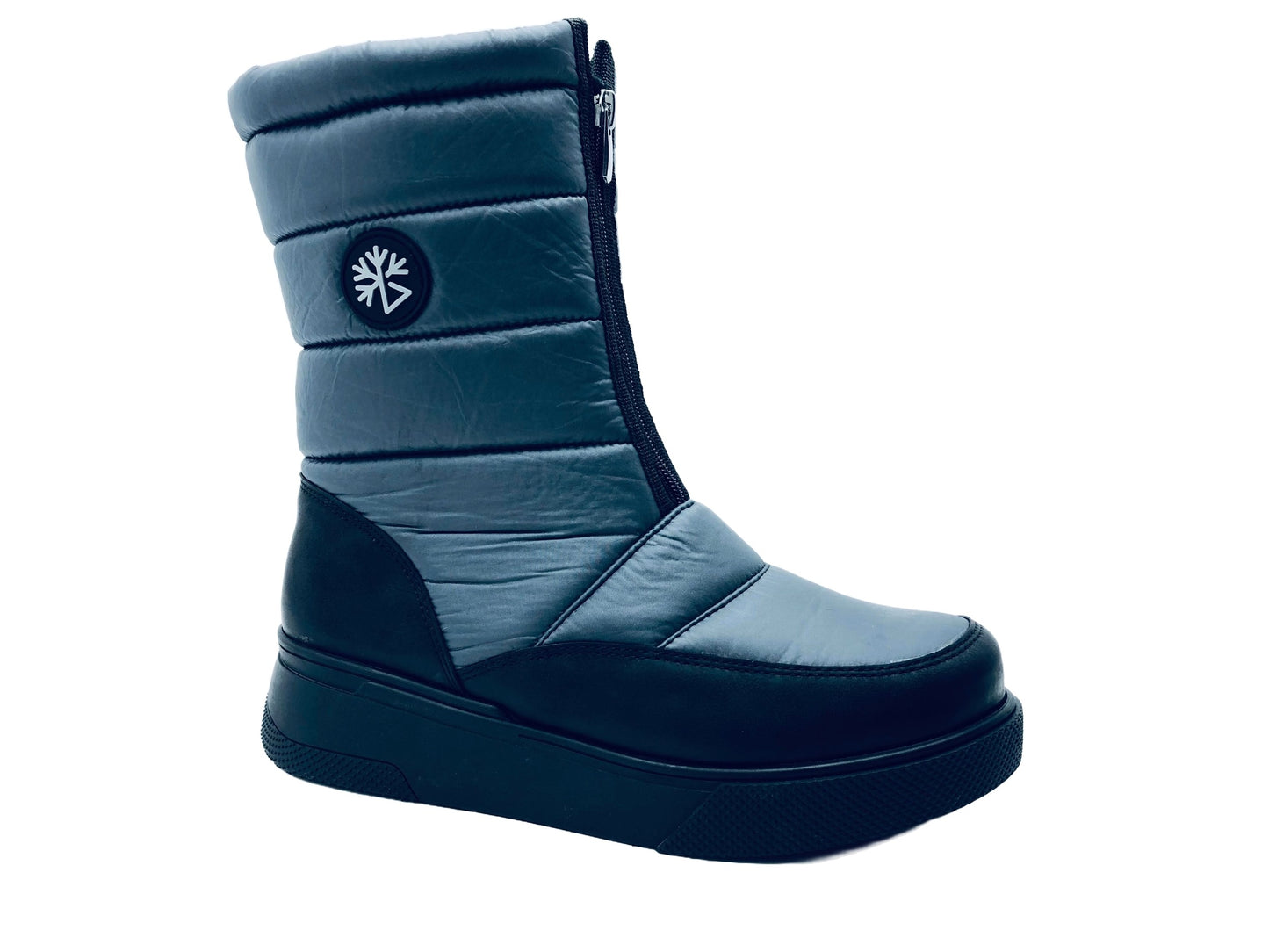 Çiğdem Kar Botu Unisex - KAR 9A - SİYAH GRİ