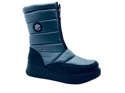 Çiğdem Kar Botu Unisex - KAR 9A - SİYAH GRİ