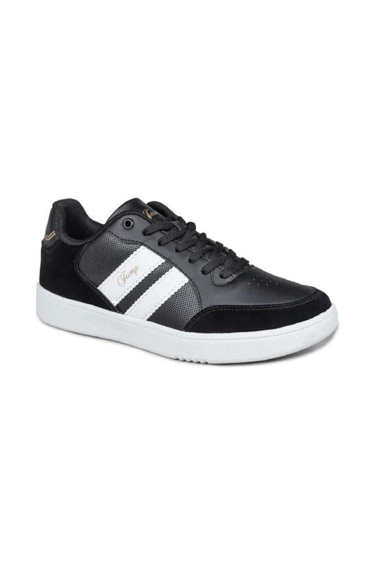 JUMP 28147 B-BLACK/YELLOW KADIN GÜNLÜK SPOR AYAKKABI - SİYAH-YEŞİL