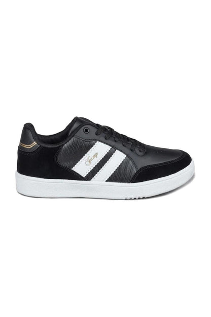 JUMP 28147 B-BLACK/YELLOW KADIN GÜNLÜK SPOR AYAKKABI - SİYAH-YEŞİL
