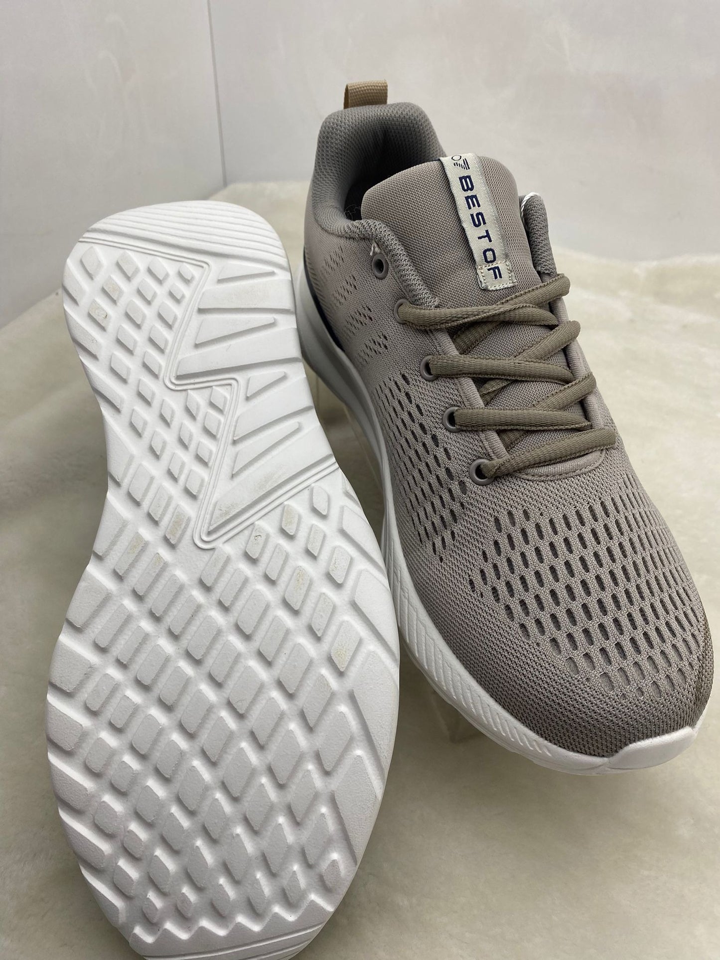 ÇİĞDEM MEMORY TABAN,HAVA ALABİLEN VİZON ERKEK SPOR AYAKKABI - VİZON