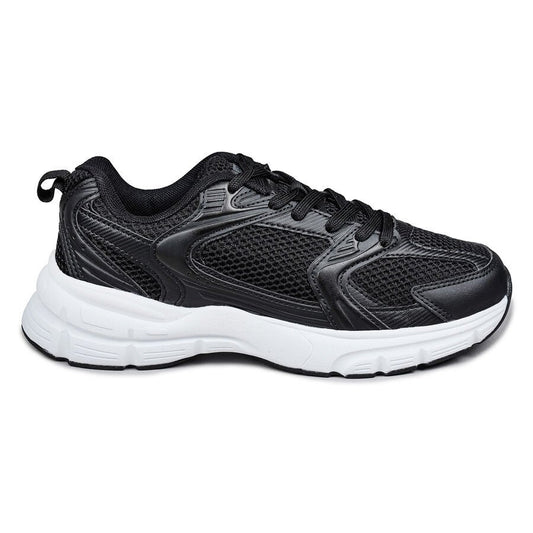 JUMP 2872 Unisex SİYAH BEYAZ SNEAKER GÜNLÜK SPOR AYAKKABI - SİYAH BEYAZ