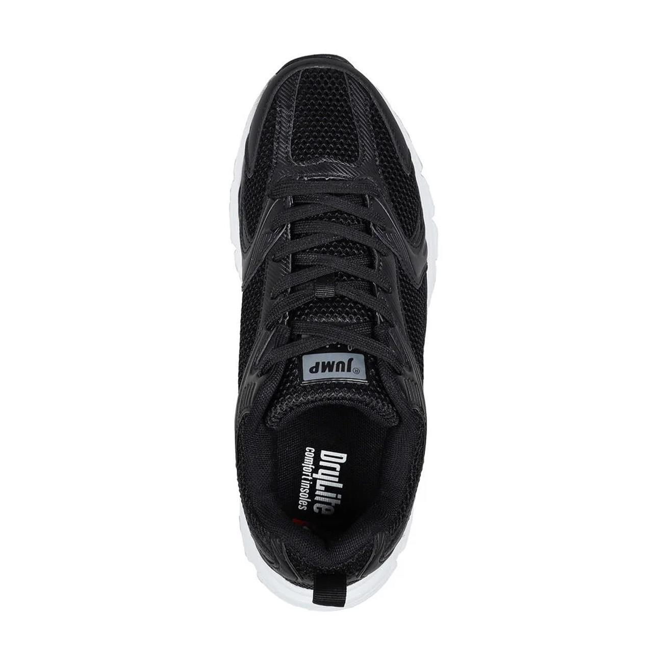 JUMP 2872 Unisex SİYAH BEYAZ SNEAKER GÜNLÜK SPOR AYAKKABI - SİYAH BEYAZ