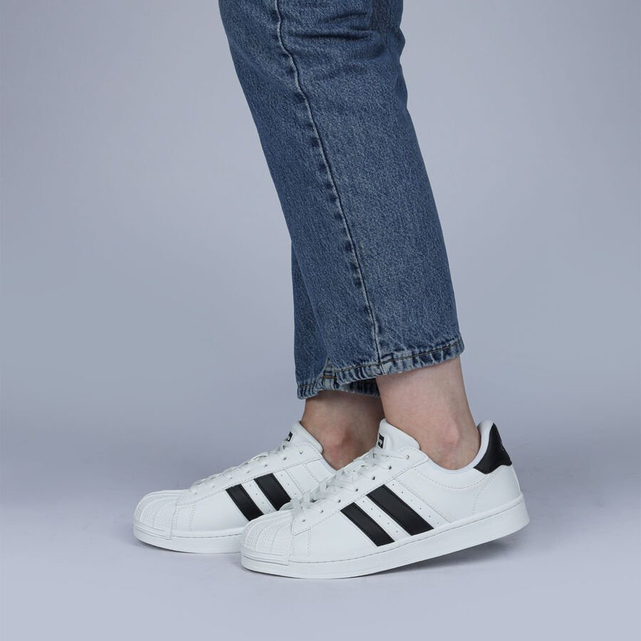 JUMP 28787 BEYAZ SİYAH KADIN SNEAKER GÜNLÜK SPOR AYAKKABI - BEYAZ-SİYAH
