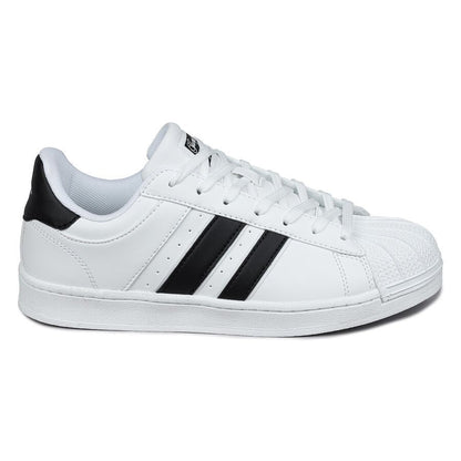 JUMP 28787 BEYAZ SİYAH KADIN SNEAKER GÜNLÜK SPOR AYAKKABI - BEYAZ-SİYAH