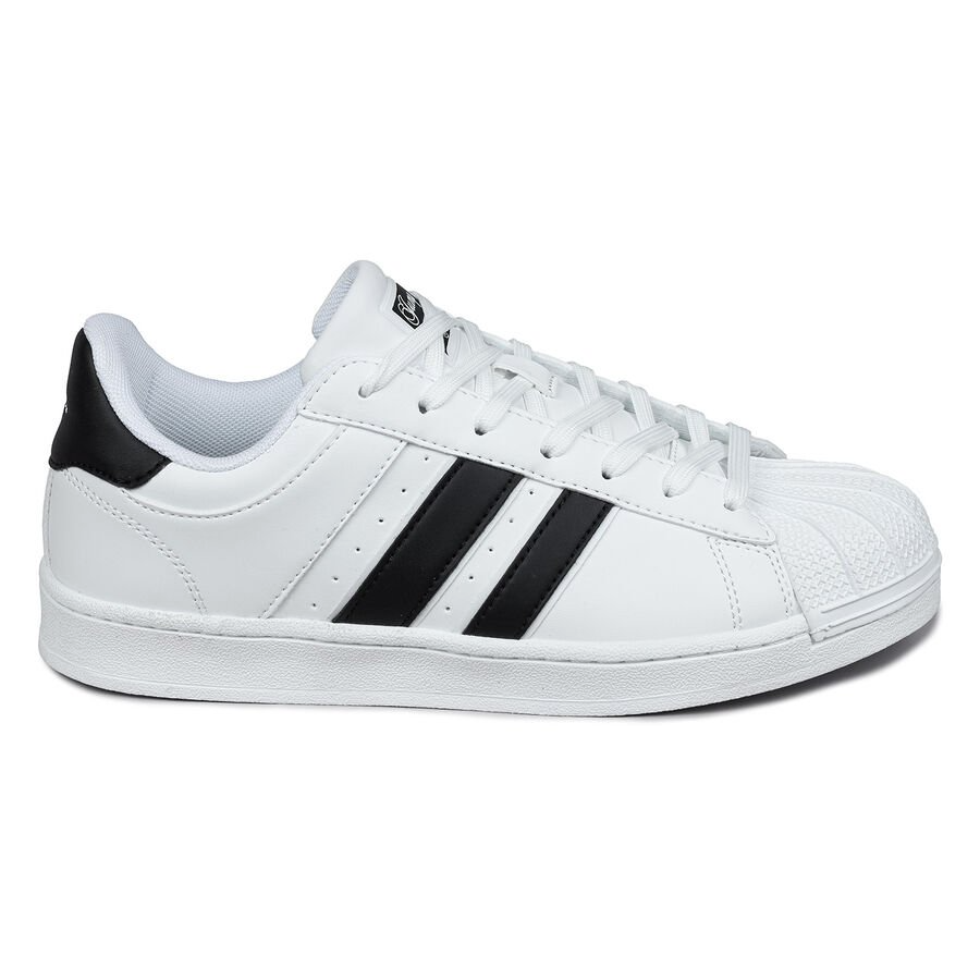 JUMP 28787 BEYAZ SİYAH KADIN SNEAKER GÜNLÜK SPOR AYAKKABI - BEYAZ-SİYAH
