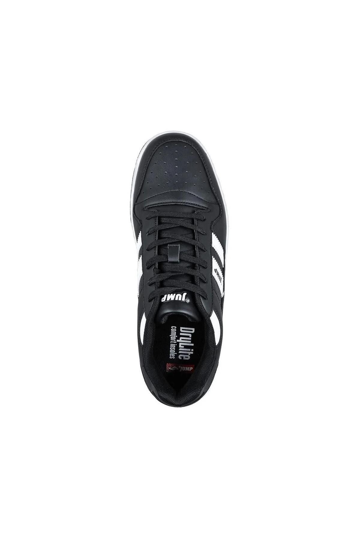 JUMP - 28505 SİYAH/BEYAZ ERKEK SNEAKER SPOR AYAKKABI - SİYAH BEYAZ