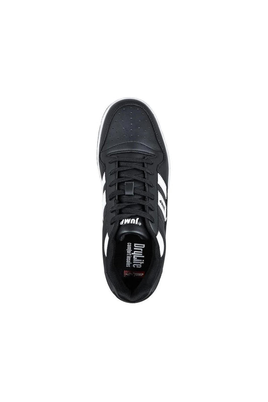 JUMP - 28505 SİYAH/BEYAZ ERKEK SNEAKER SPOR AYAKKABI - SİYAH BEYAZ