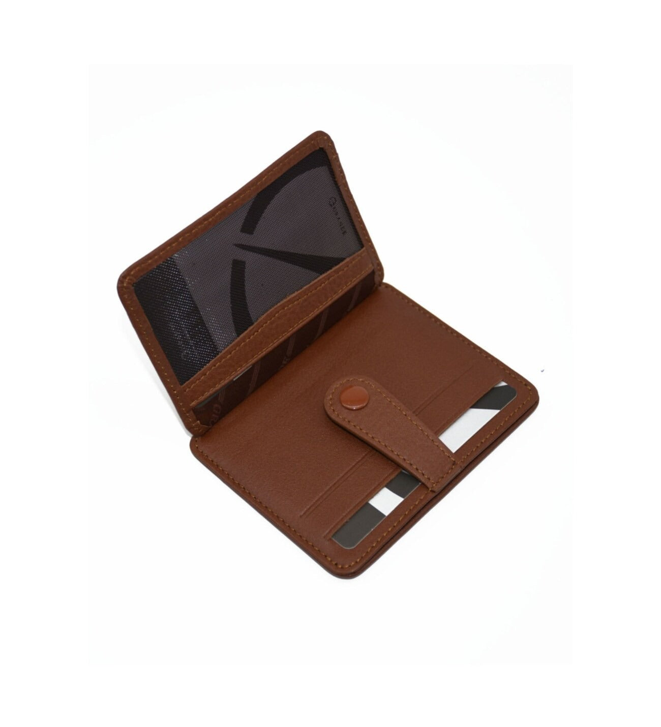 GRANDE - 746 - UNISEX GERÇEK DERİ KARTLIK - TABA