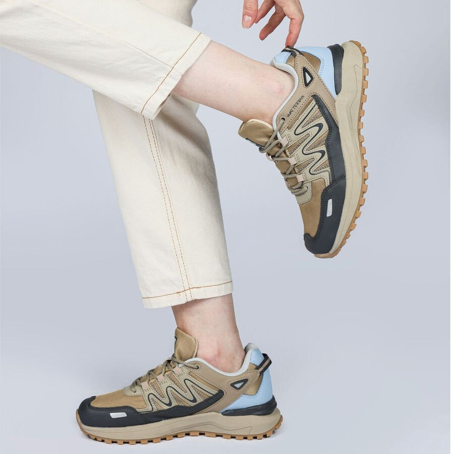 JUMP - 28792 - Unisex OUTDOOR SPOR AYAKKABI - BEJ-GRİ-MAVİ
