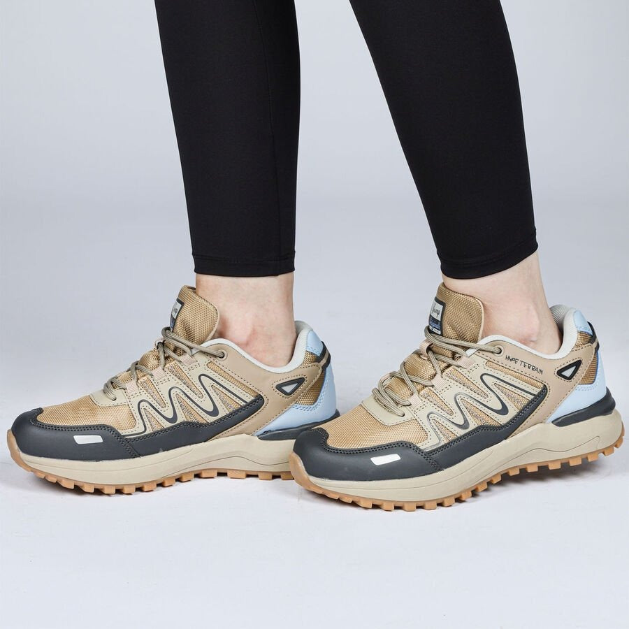 JUMP - 28792 - Unisex OUTDOOR SPOR AYAKKABI - BEJ-GRİ-MAVİ