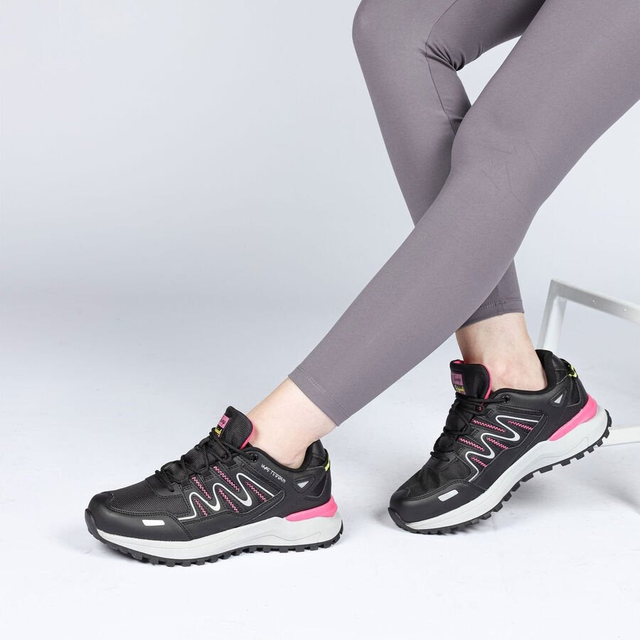 JUMP - 28792 - Unisex OUTDOOR SPOR AYAKKABI - SİYAH-FUŞYA