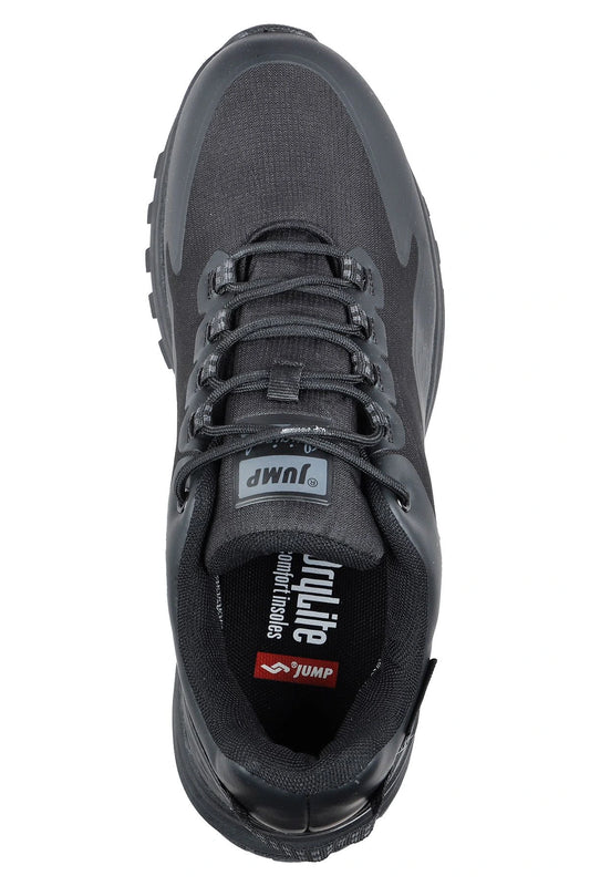 JUMP - 29651 - SU GEÇİRMEZ SPOR AYAKKABI - FULL-SİYAH