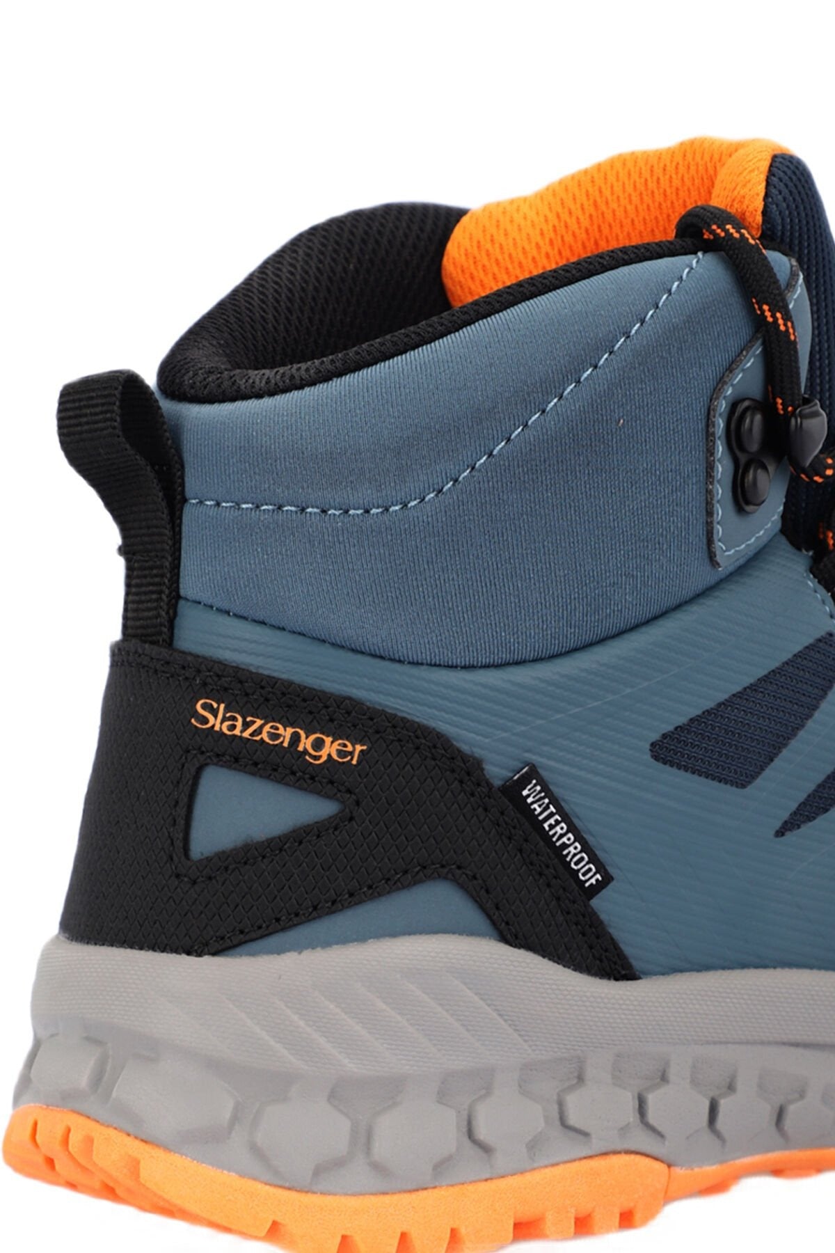 SLAZENGER SU GEÇİRMEZ OUTDOOR SPOR AYAKKABI UNISEX- SİYAH-MAVİ-TURUNCU