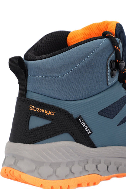 SLAZENGER SU GEÇİRMEZ OUTDOOR SPOR AYAKKABI UNISEX- SİYAH-MAVİ-TURUNCU