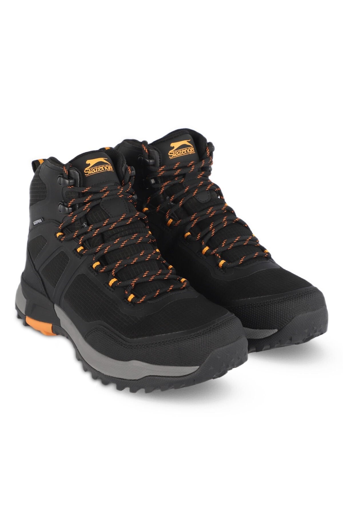 SLAZENGER SU GEÇİRMEZ TREKKING BOT - SİYAH-TURUNCU