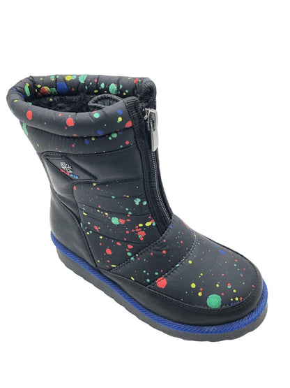ÇİĞDEM KUNDURA SU GEÇİRMEZ ÇOCUK KAR BOTU - ÇKAR 2 - RENKLİ-SİYAH-MAVİ