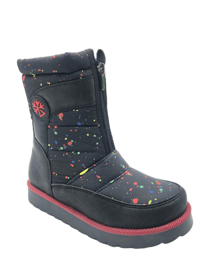 ÇİĞDEM KUNDURA SU GEÇİRMEZ ÇOCUK KAR BOTU - ÇKAR 2B - RENKLİ-SİYAH-KIRMIZI-UZUN