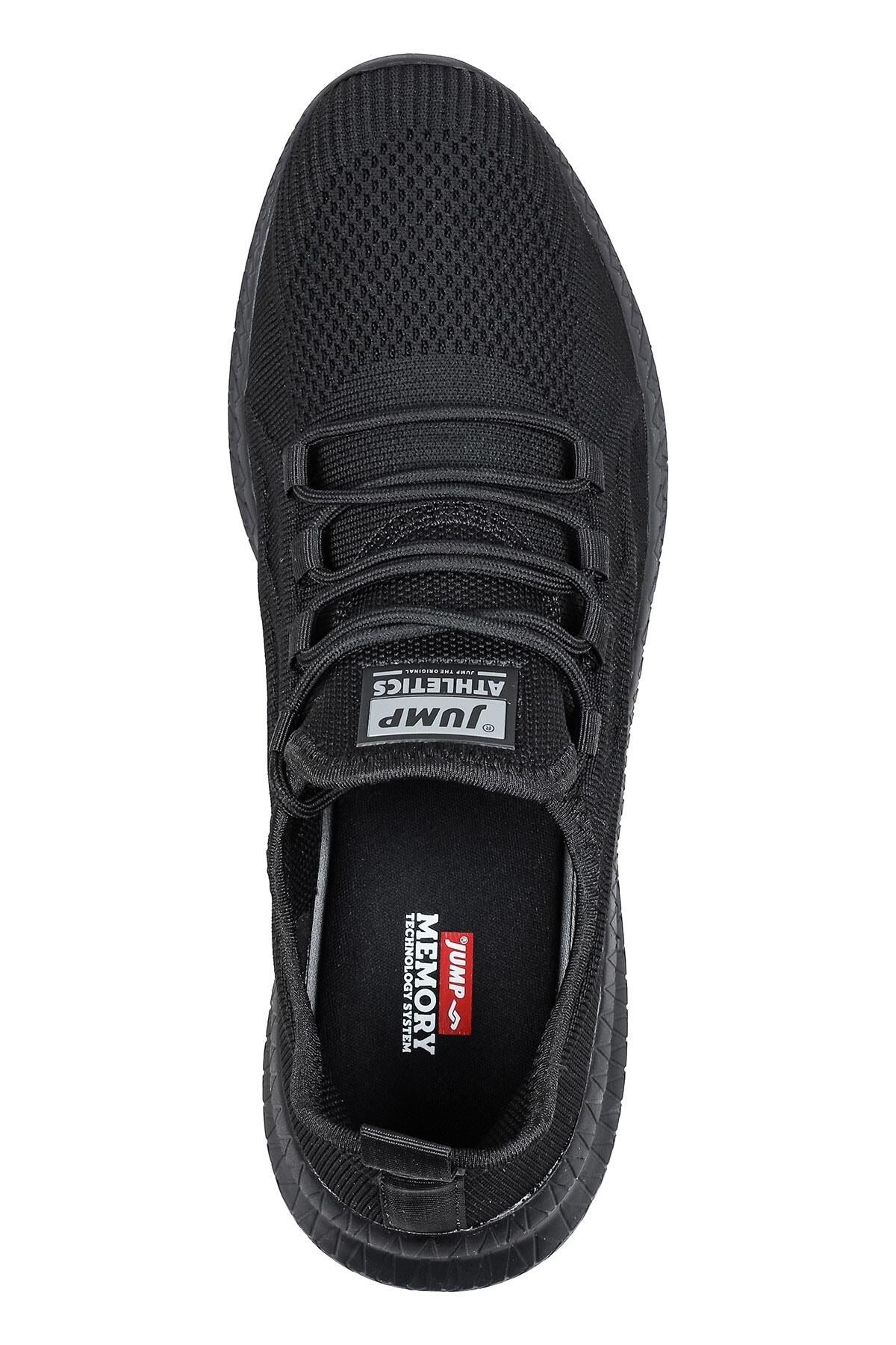 JUMP 29752 D ERKEK GÜNLÜK SNEAKER SPOR AYAKKABI - SİYAH