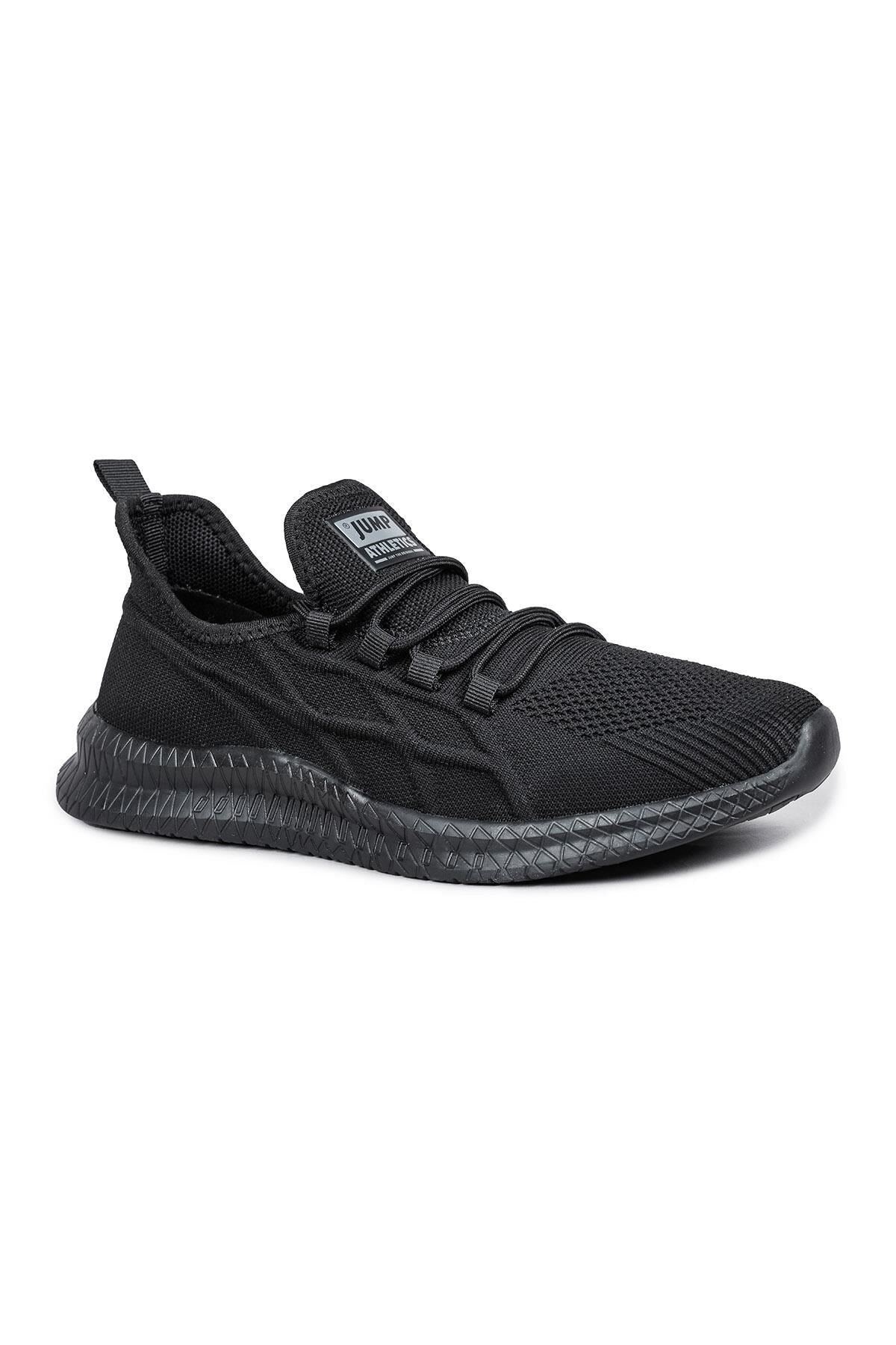 JUMP 29752 D ERKEK GÜNLÜK SNEAKER SPOR AYAKKABI - SİYAH