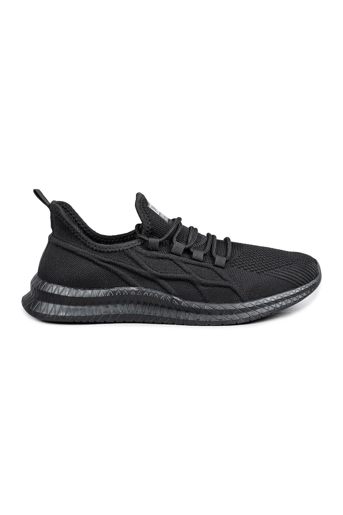 JUMP 29752 D ERKEK GÜNLÜK SNEAKER SPOR AYAKKABI - SİYAH
