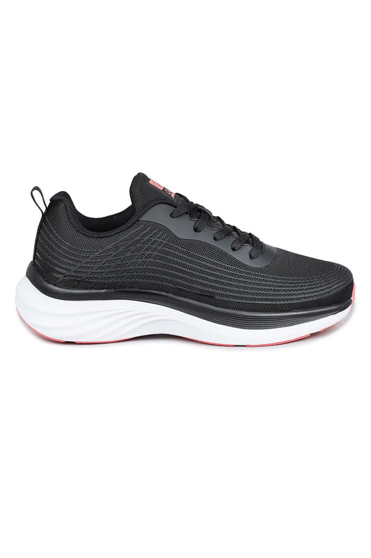 JUMP 29828 KADIN GÜNLÜK SNEAKER SPOR AYAKKABI - SİYAH-NARÇİÇEĞİ