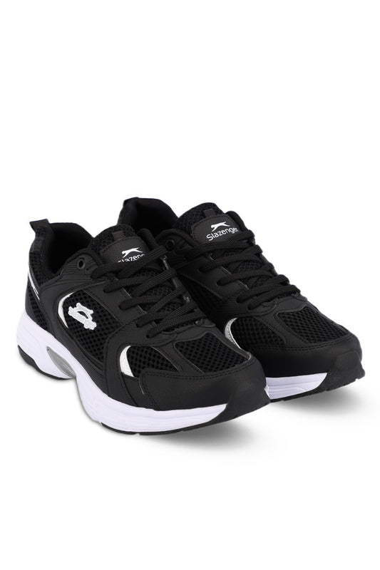 SLAZENGER ZANESTİ KADIN/ERKEK SNEAKER SPOR AYAKKABI - SİYAH-BEYAZ