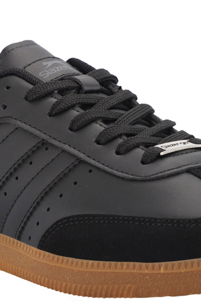 SLAZENGER PING ERKEK SNEAKER SPOR AYAKKABI - FULL-SİYAH