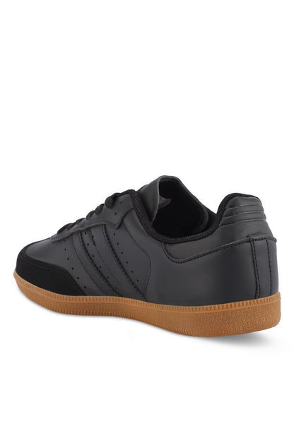 SLAZENGER PING ERKEK SNEAKER SPOR AYAKKABI - FULL-SİYAH