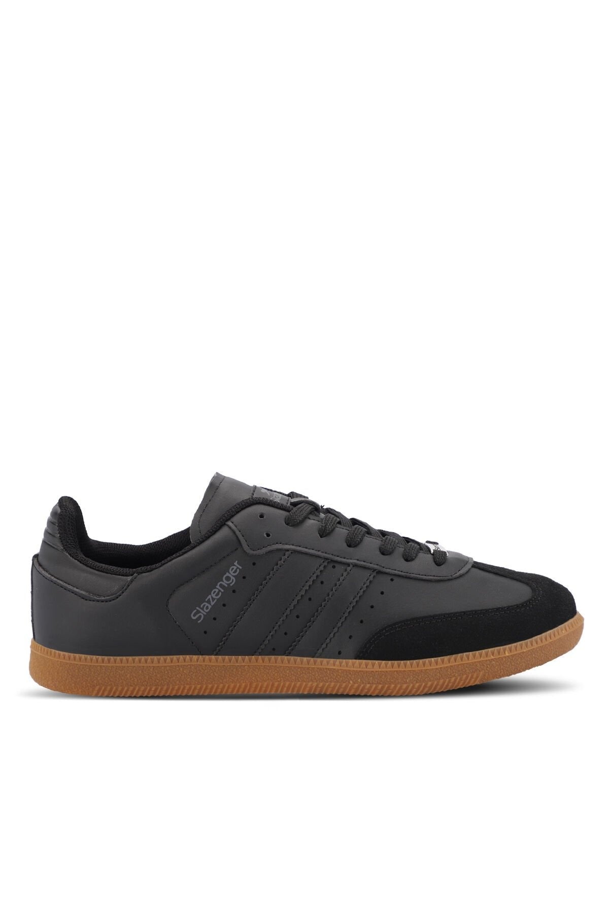 SLAZENGER PING ERKEK SNEAKER SPOR AYAKKABI - FULL-SİYAH