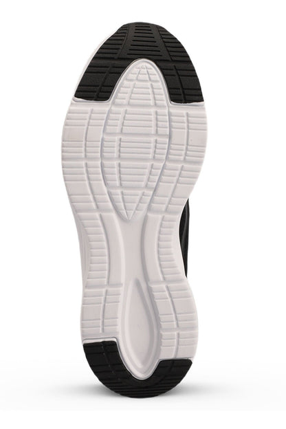 SLAZENGER WALDO KADIN GÜNLÜK SNEAKER SPOR AYAKKABI - SİYAH-BEYAZ