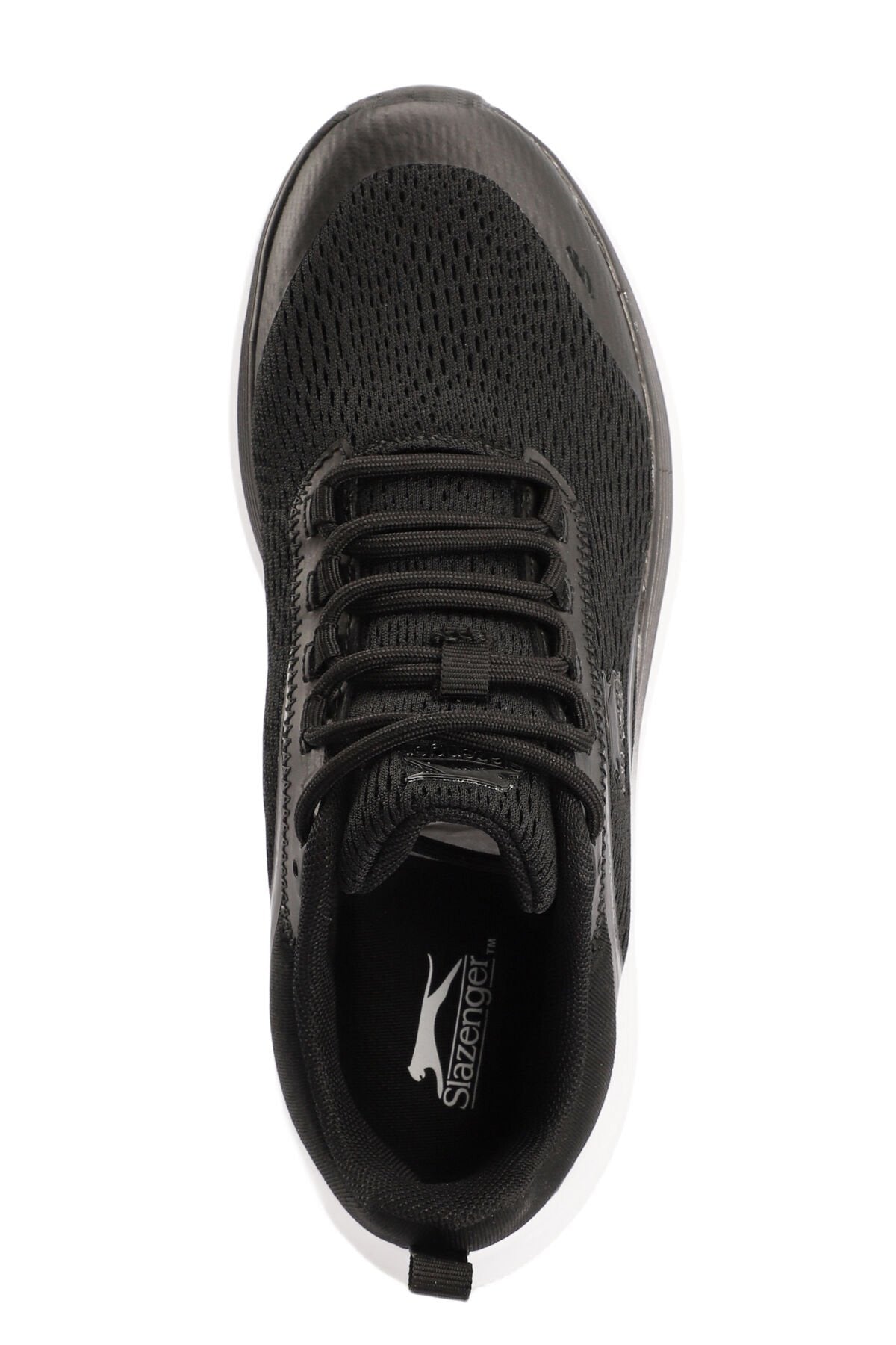 SLAZENGER WALDO KADIN GÜNLÜK SNEAKER SPOR AYAKKABI - SİYAH-BEYAZ