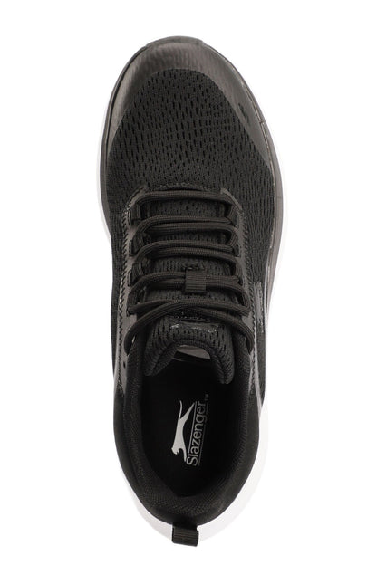 SLAZENGER WALDO KADIN GÜNLÜK SNEAKER SPOR AYAKKABI - SİYAH-BEYAZ