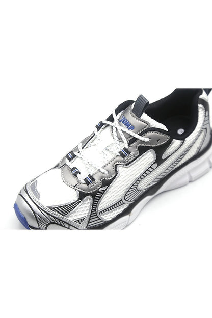 JUMP 29819 KADIN/ERKEK RAHAT SNEAKER SPOR AYAKKABI - BEYAZ-SİYAH