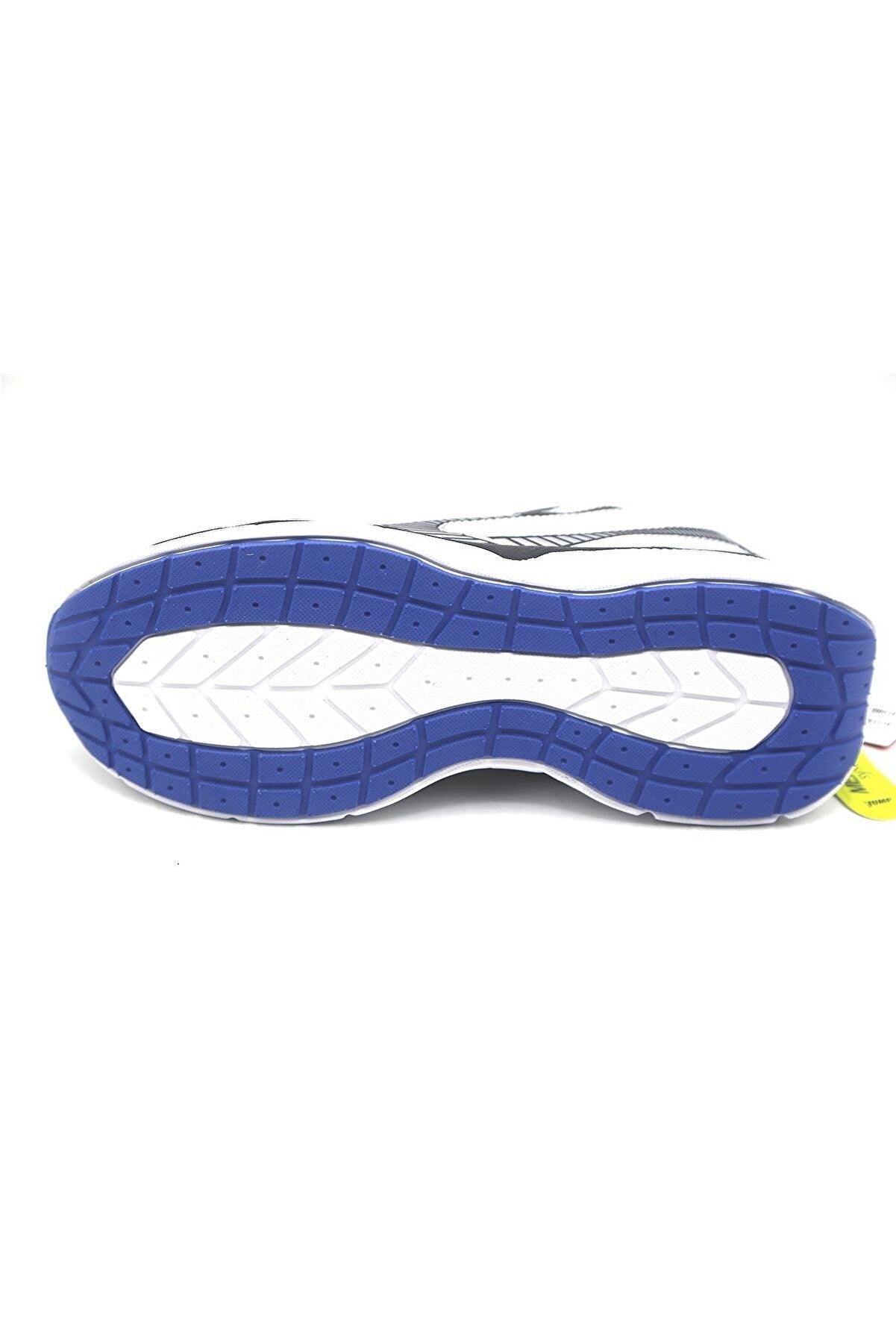 JUMP 29819 KADIN/ERKEK RAHAT SNEAKER SPOR AYAKKABI - BEYAZ-SİYAH